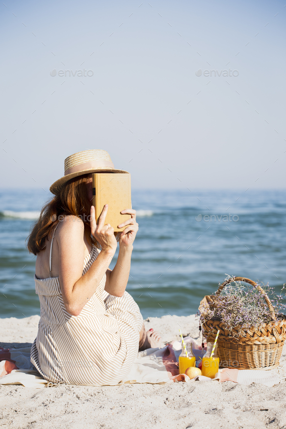 picnic by the sea Stock Photo by azgek PhotoDune